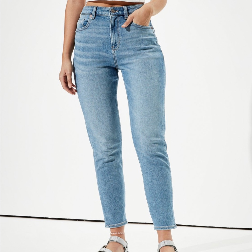 AE Stretch Mom Jean